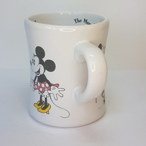 Vintage DISNEY "Moods of Minnie" Mug Teacup Minnie Mouse Mug White Ceramic Mug - Picture 3 of 16